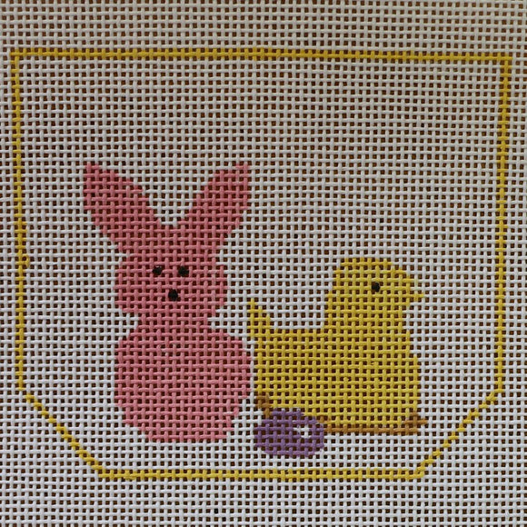 Peeps Basket with stitch guide