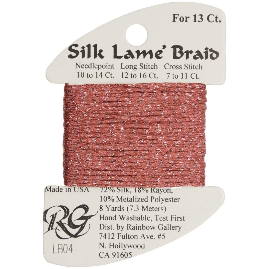 Silk Lame Braid 13 ct., Group 1
