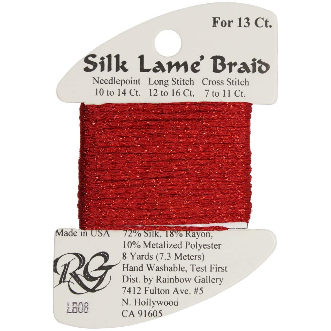 Silk Lame Braid 13 ct., Group 1