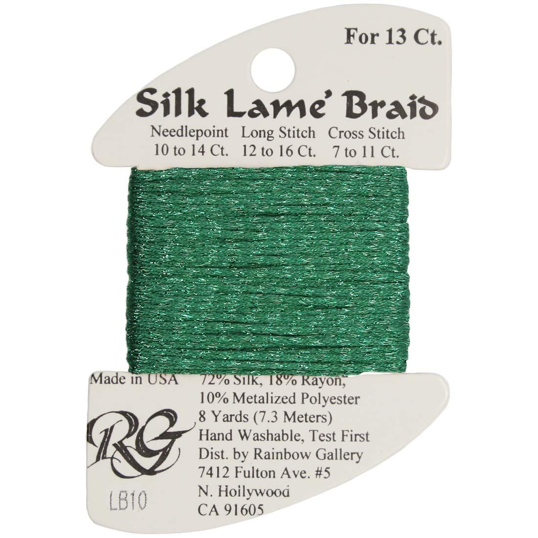 Silk Lame Braid 13 ct., Group 1