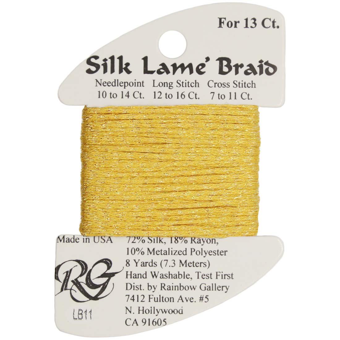 Silk Lame Braid 13 ct., Group 1