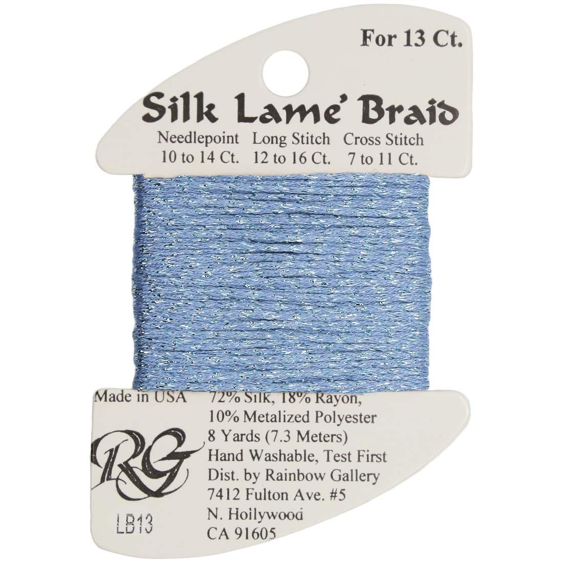 Silk Lame Braid 13 ct., Group 1