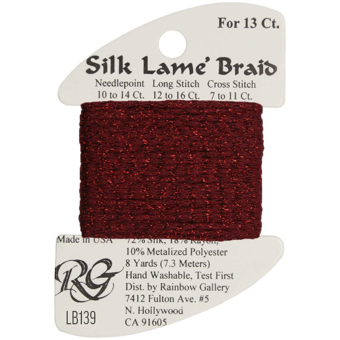 Silk Lame Braid 13 ct., Group 2