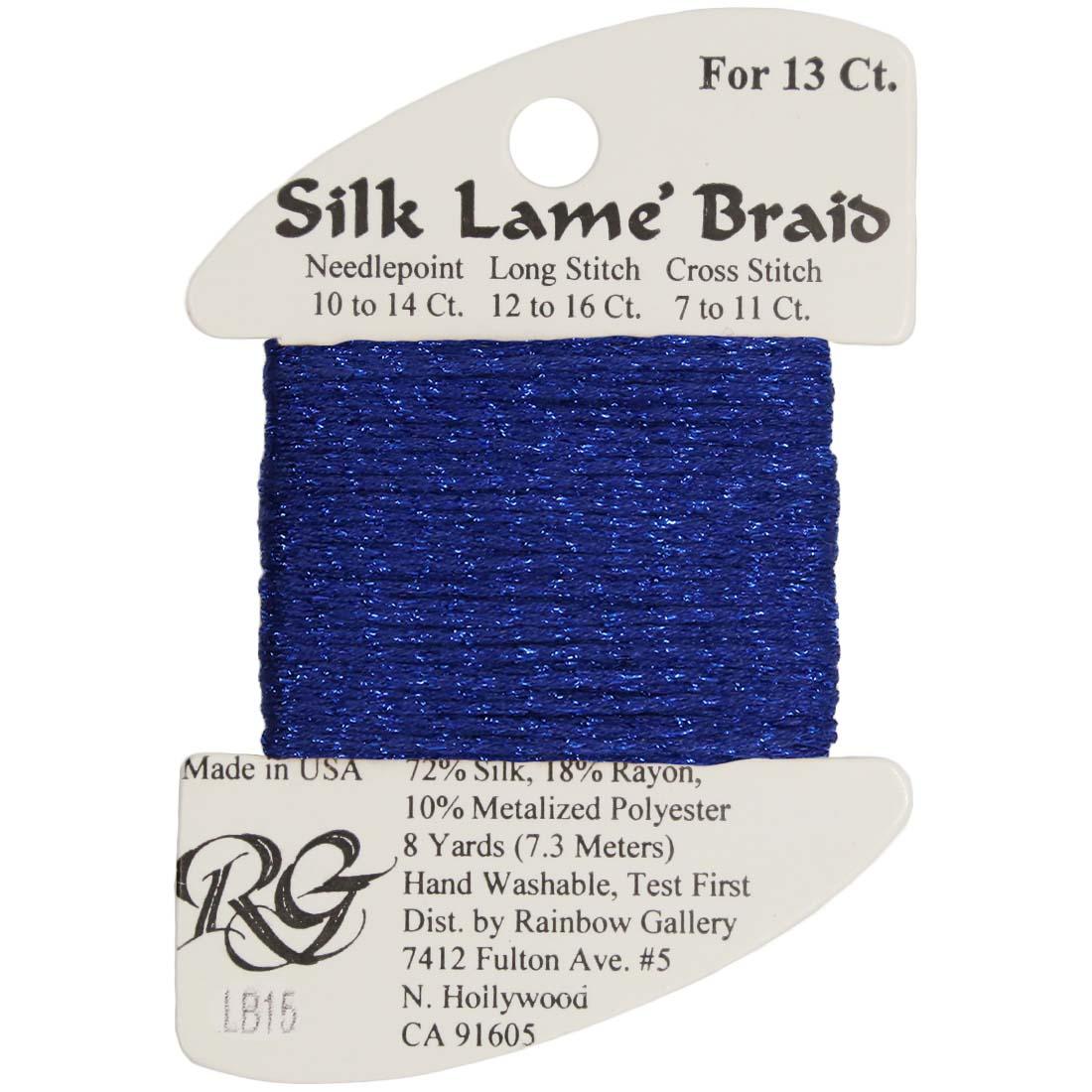 Silk Lame Braid 13 ct., Group 1