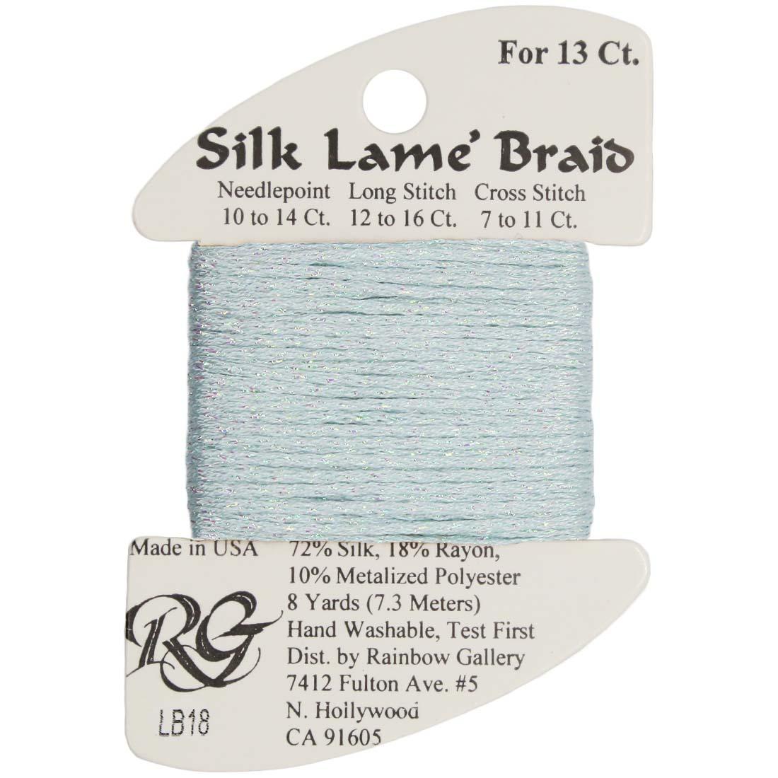 Silk Lame Braid 13 ct., Group 1