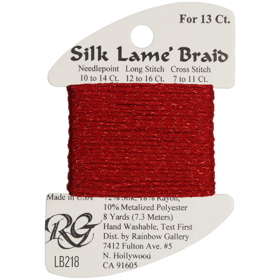 Silk Lame Braid 13 ct., Group 2