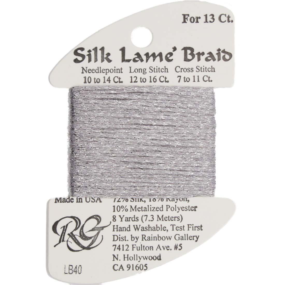 Silk Lame Braid 13 ct., Group 1