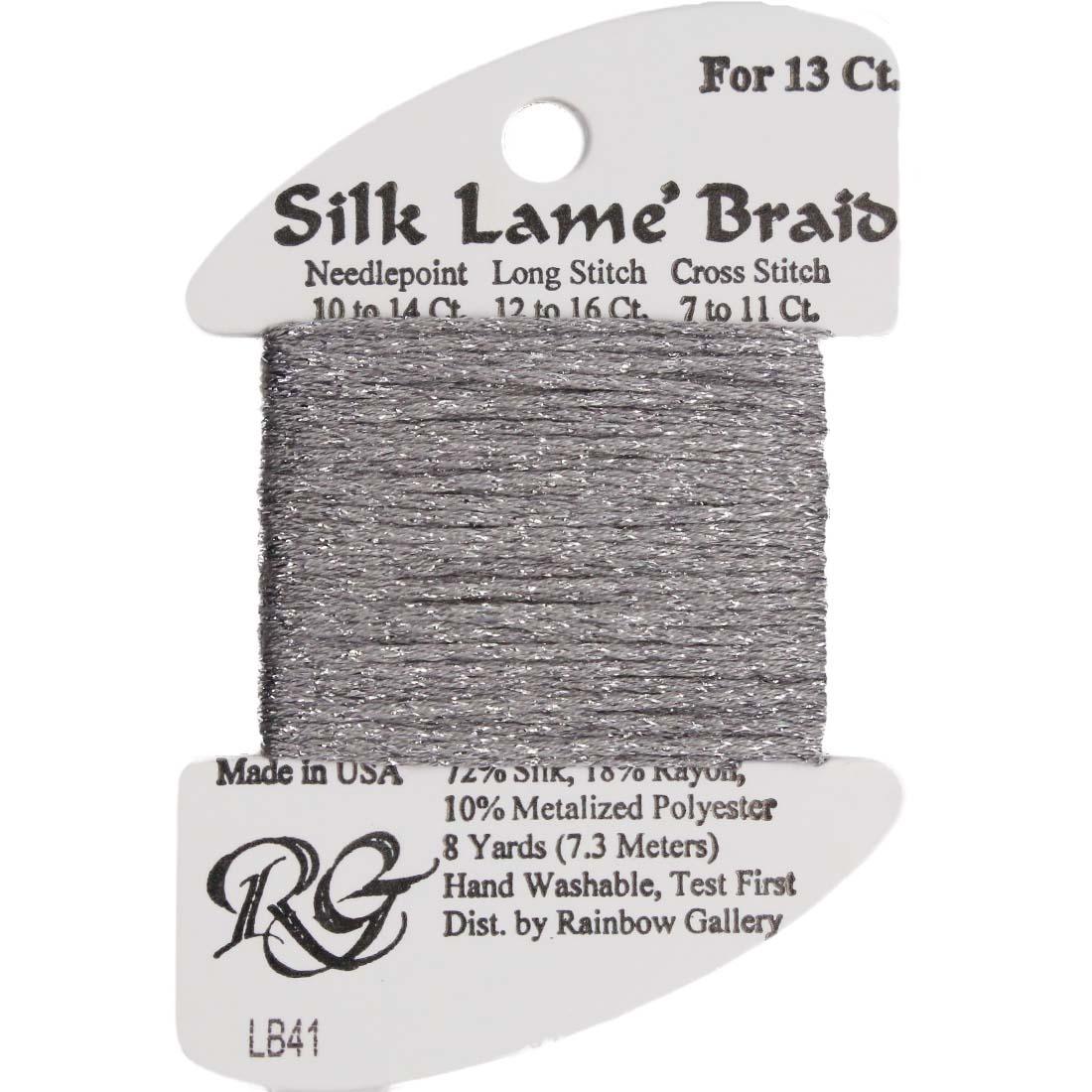 Silk Lame Braid 13 ct., Group 1