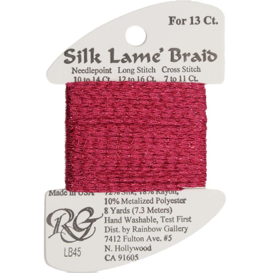 Silk Lame Braid 13 ct., Group 1