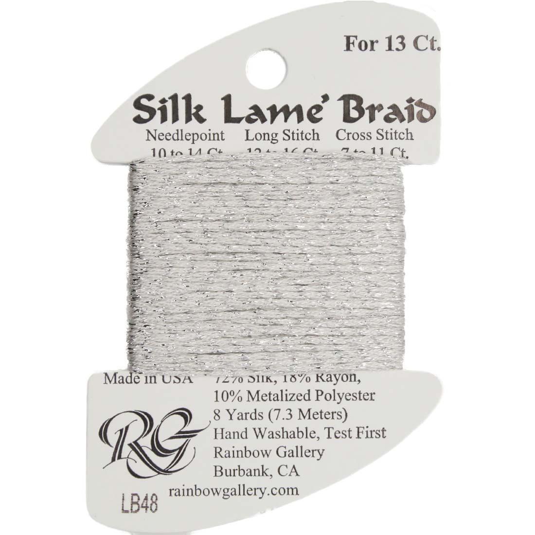 Silk Lame Braid 13 ct., Group 1