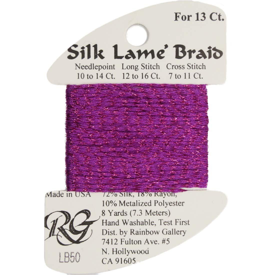 Silk Lame Braid 13 ct., Group 1