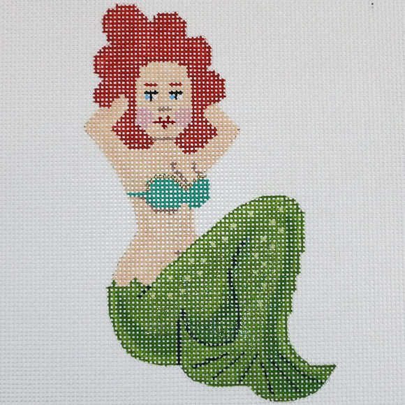 Mermaid with Green Tail