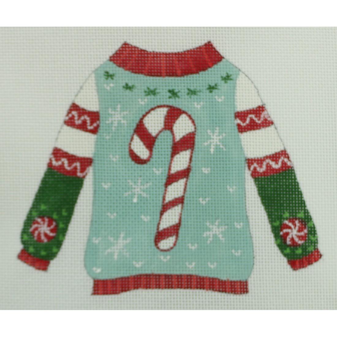 Candy Cane Sweater