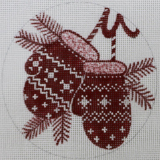 Red Mittens Round