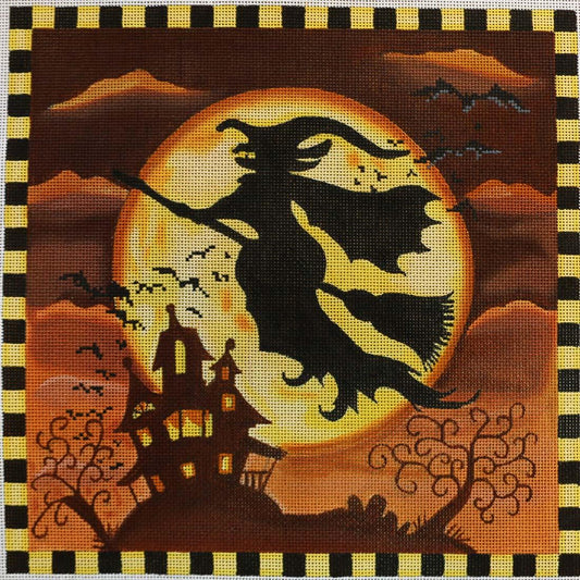 Flying Witch on Moon