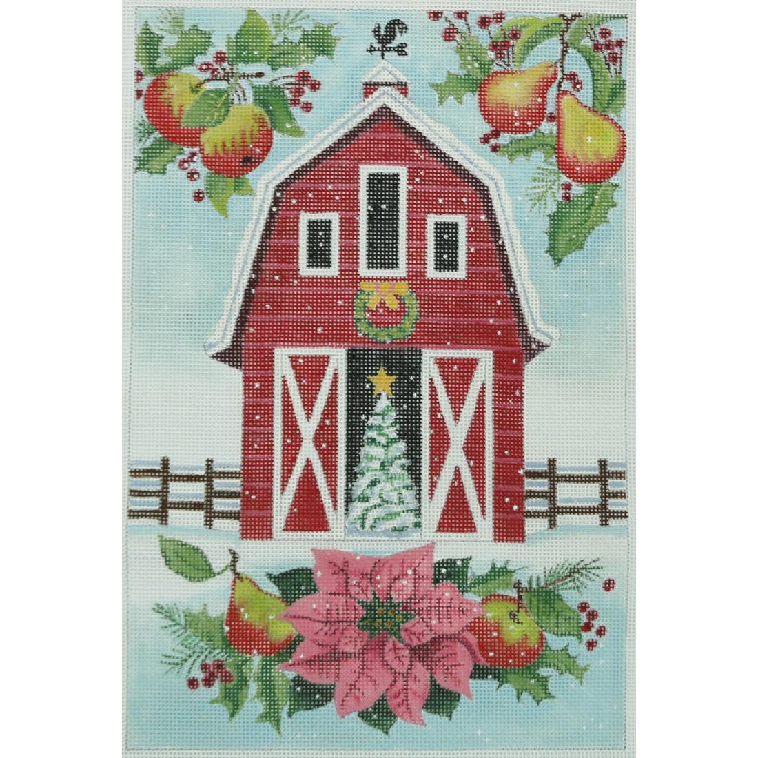 Christmas Barn, 18 mesh