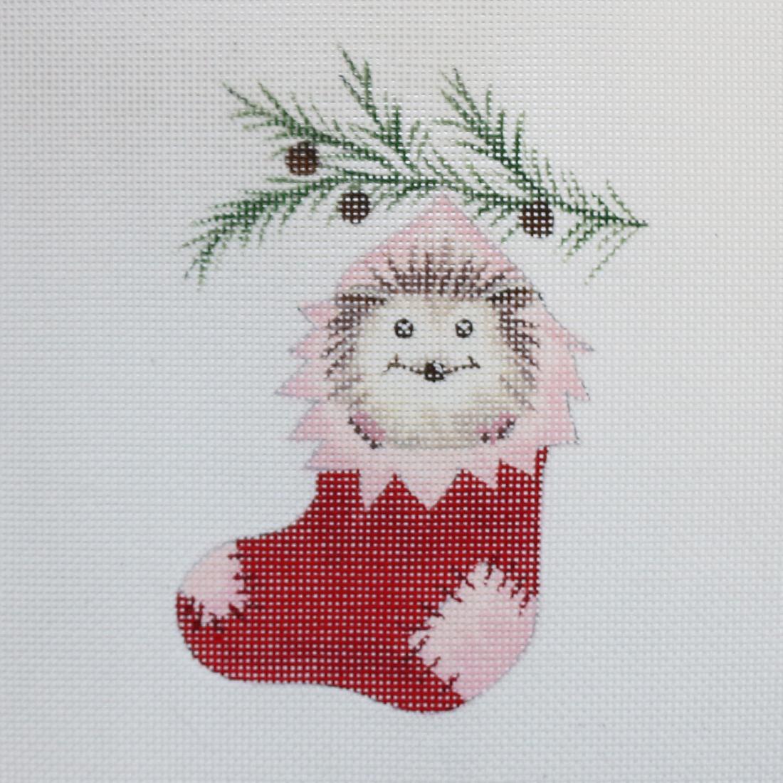 Hedgehog in Stocking