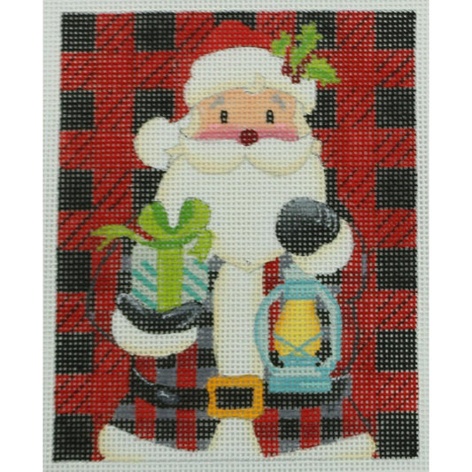 Plaid Santa