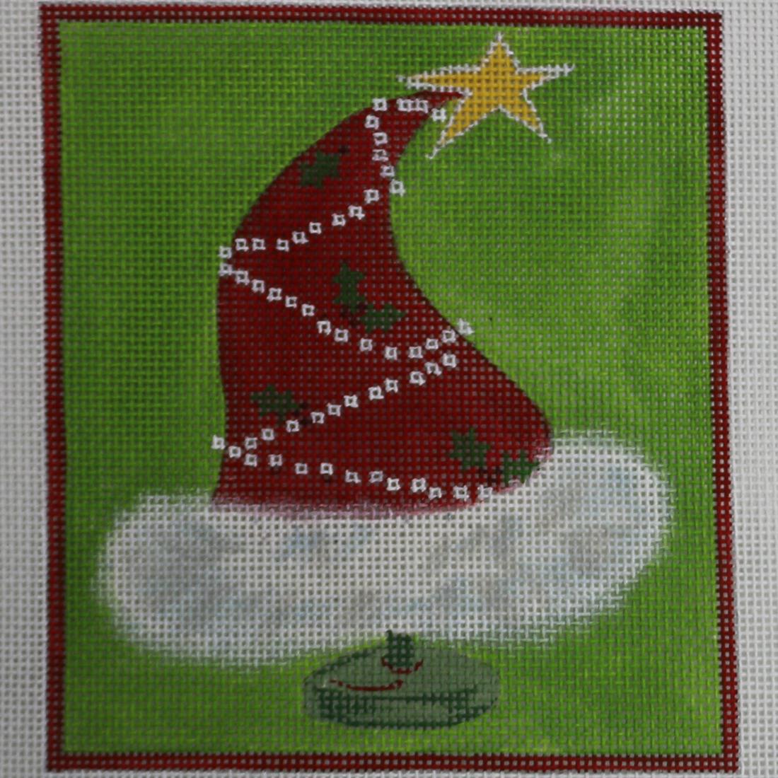 Red Santa Hat Rectangle