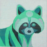 Color Block Raccoon