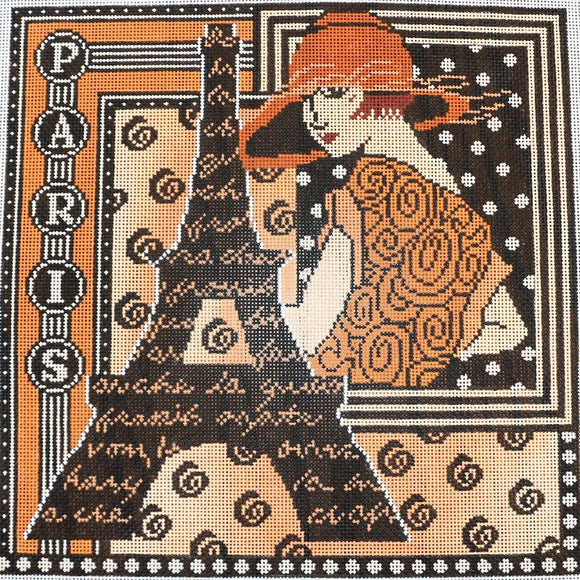 Paris in Brown