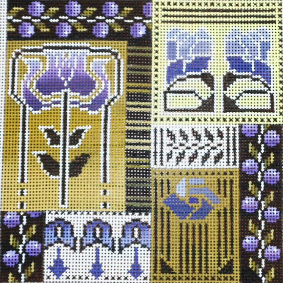 Art Nouveau in Purple