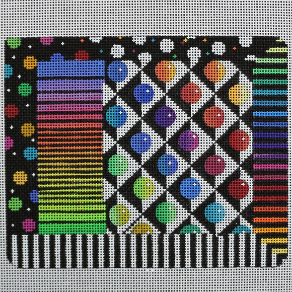 Colorful Circles & Stripes