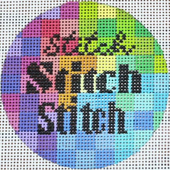 Stitch w/ Colorful Squares