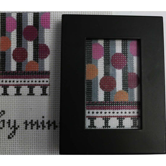 Abstract Mini in Red with frame