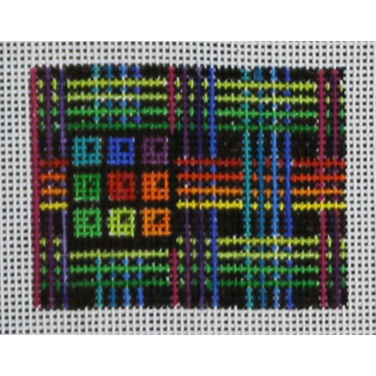 Plaid/Squares Wallet Insert