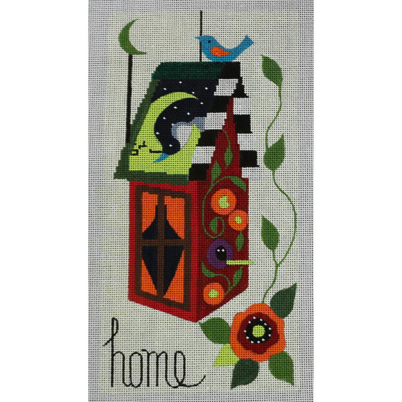Home with Birdhouse