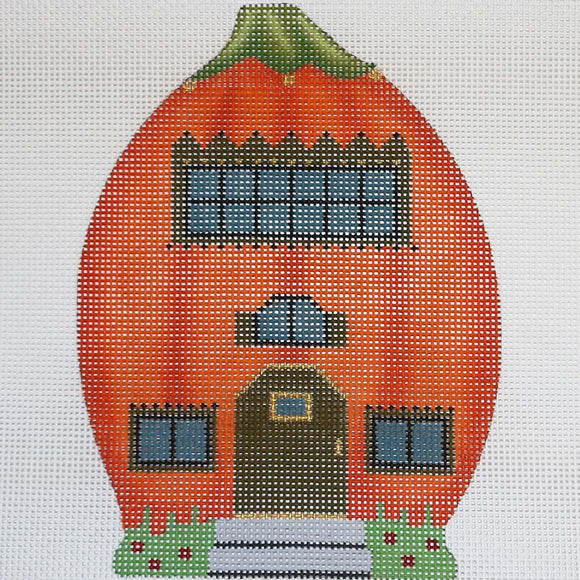 Green Door Pumpkin House