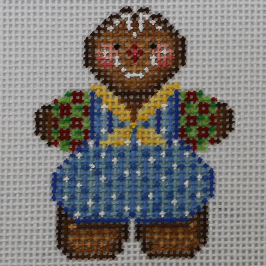 Blue Gingerbread Boy