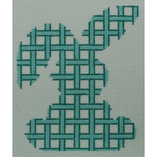 Green Lattice Bunny