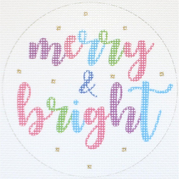 Merry & Bright on White