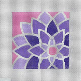 Purple Graphic Flower