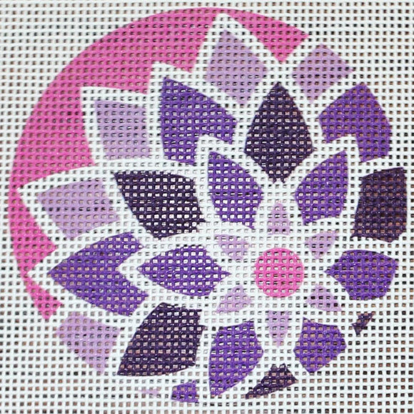 Graphic Flower, Purple