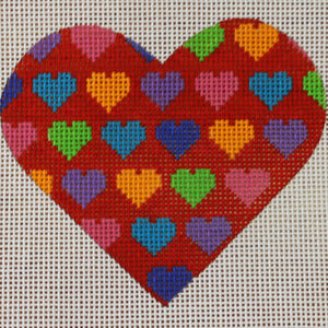 Red Heart w/ Mini Hearts