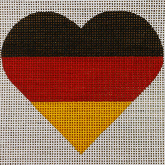 German Flag Heart