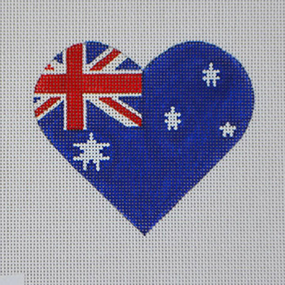 Australian Flag Heart