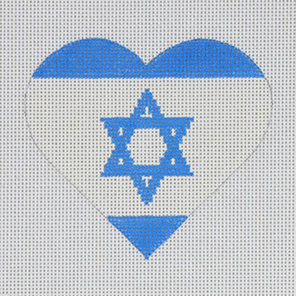 Israel Flag Heart