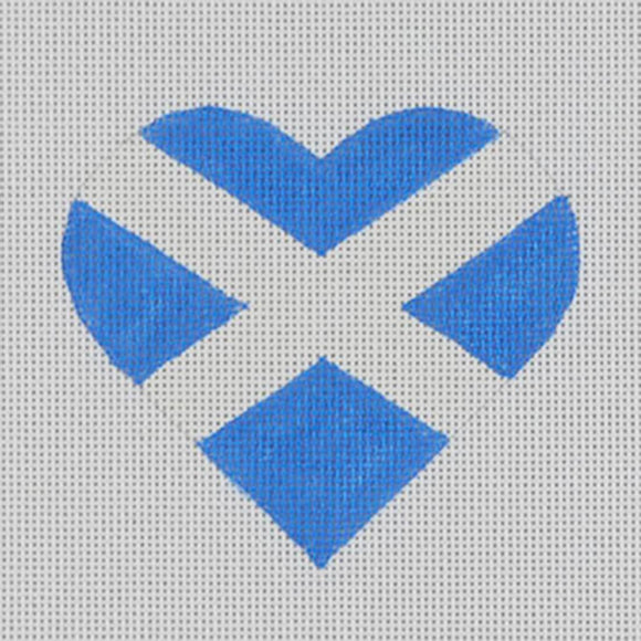 Scottish Flag Heart