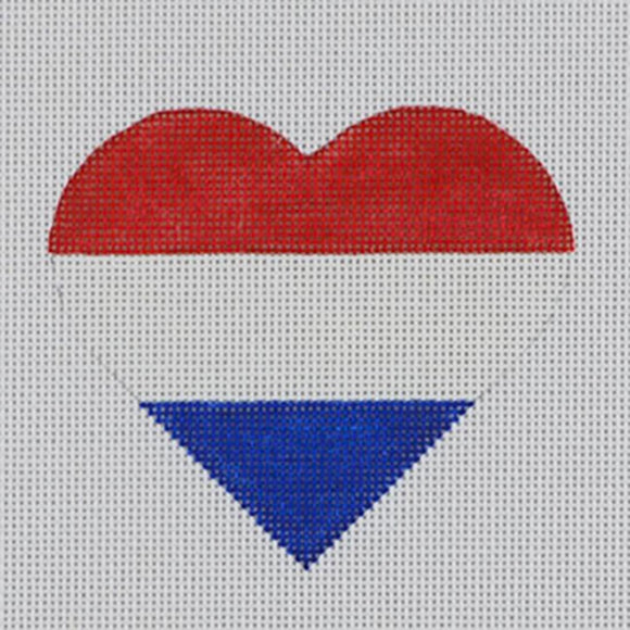 Netherlands Flag Heart