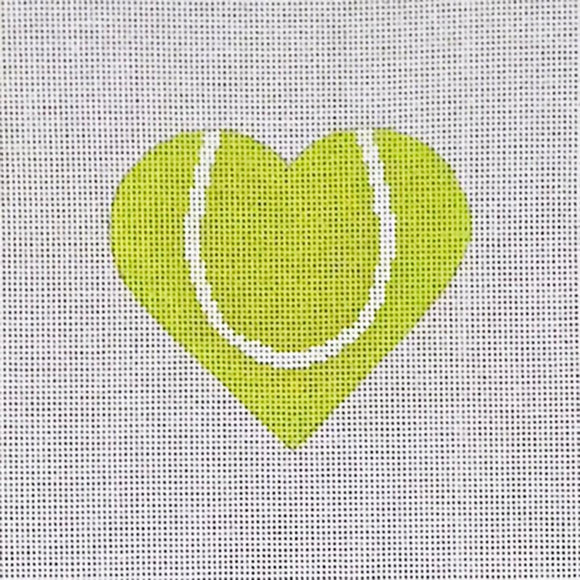 Tennis Ball Heart