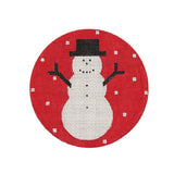 Simple Snowman, Red