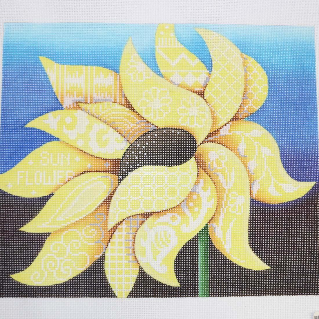 Sunflower in the Wind