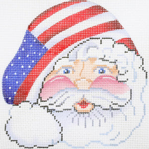 Santa, Flag Hat