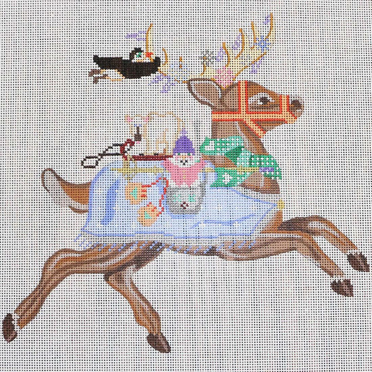 Blitzen w/ Snowflakes