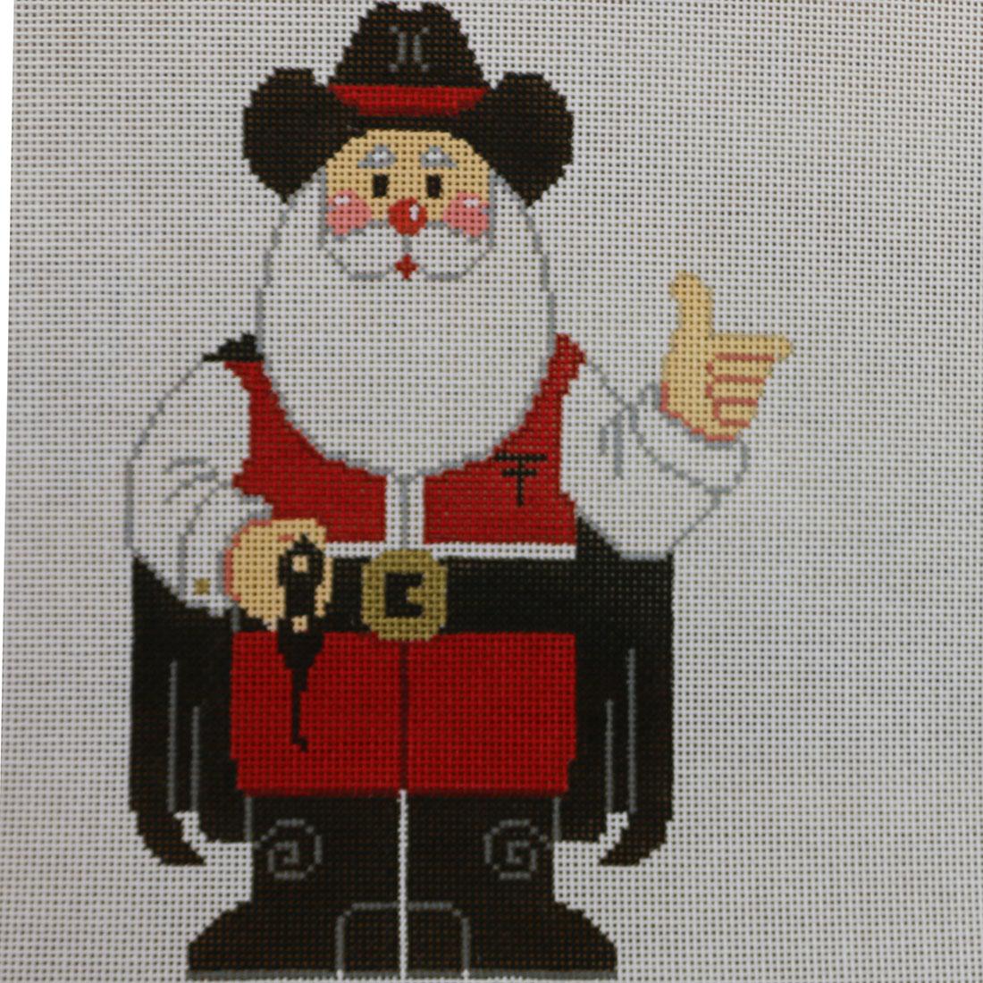 Small Texas Tech Santa