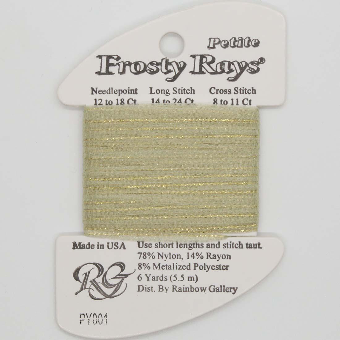 Petite Frosty Rays - Group 1